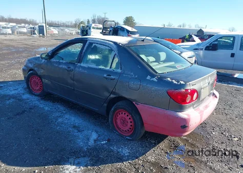 2008 Toyota Corolla Le из США, поврежденный, VIN 2T1BR32E68C864822